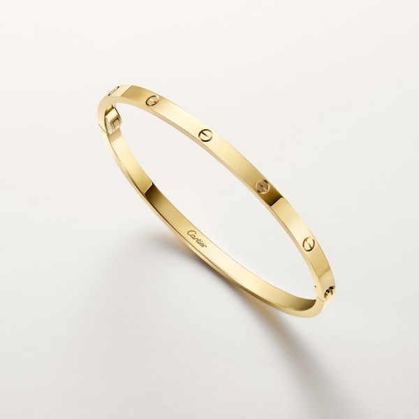 Love bracelet, small model Yellow gold