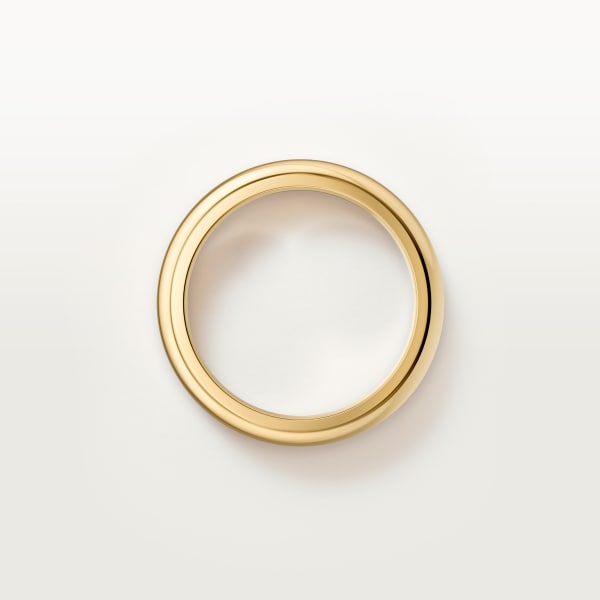 1895 結婚戒指，寬4毫米 18K黃金