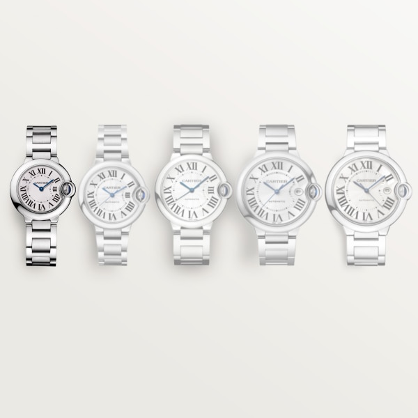 Ballon Bleu de Cartier 腕錶 28毫米，石英機芯，精鋼