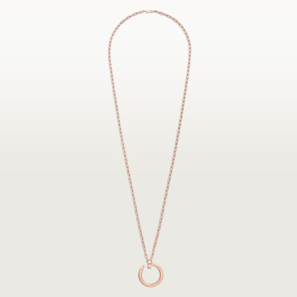 Juste un Clou long necklace, transformable, extra-large model Rose gold