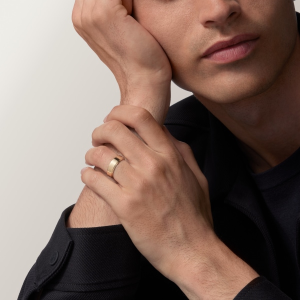 Cartier d’Amour 結婚戒指，寬6毫米 18K黃金