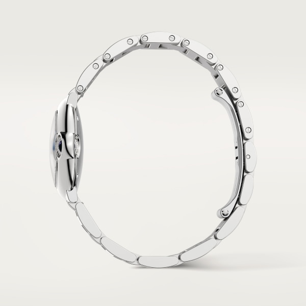 Ballon Bleu de Cartier 腕錶 28毫米，石英機芯，精鋼，鑽石