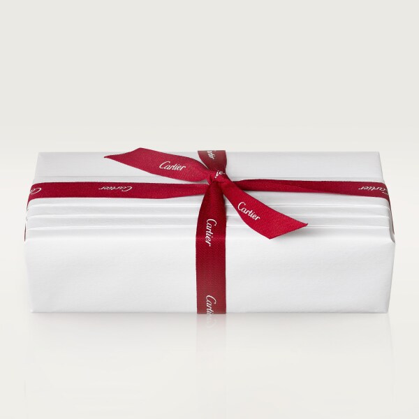 Panthère de Cartier 太陽眼鏡 光滑鍍鉑金飾面金屬，灰色及棕色漸變鏡片