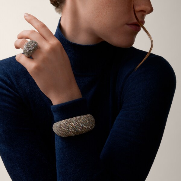 Tuttitutti bracelet White gold, Umba sapphires, diamonds