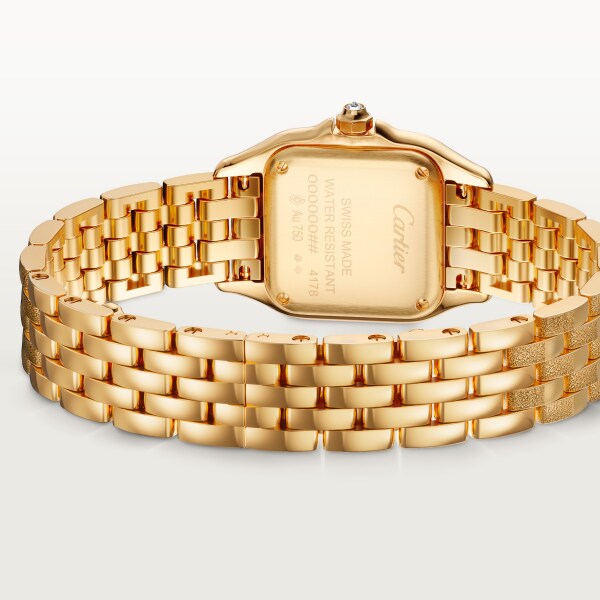 Panthère de Cartier 腕錶 小型款，石英機芯，黃金，鑽石