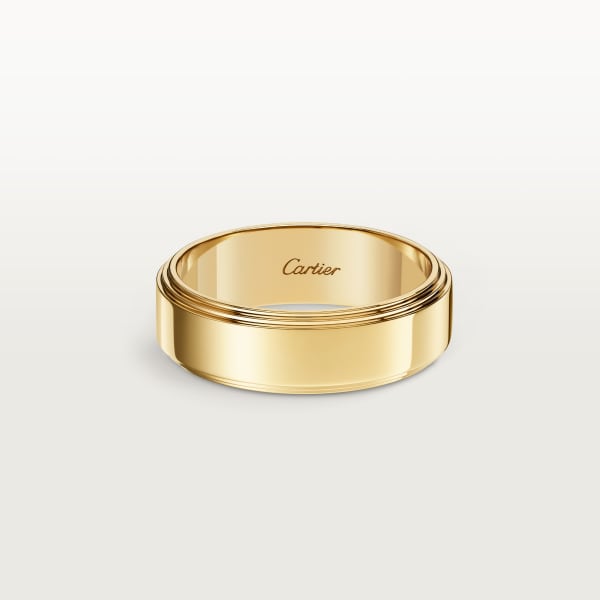 Cartier d’Amour 結婚戒指，寬6毫米 18K黃金