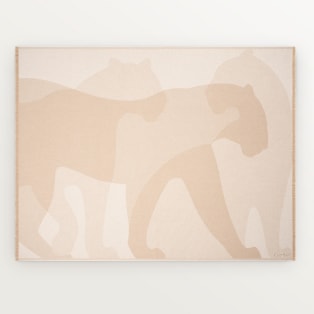 Panthère de Cartier blanket Wool and cashmere